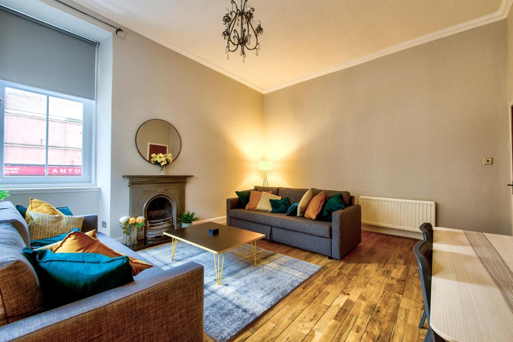 Stylish & Spacious 3 Bedroom Apt In Finnieston, West End Glasgow Eksteriør bilde