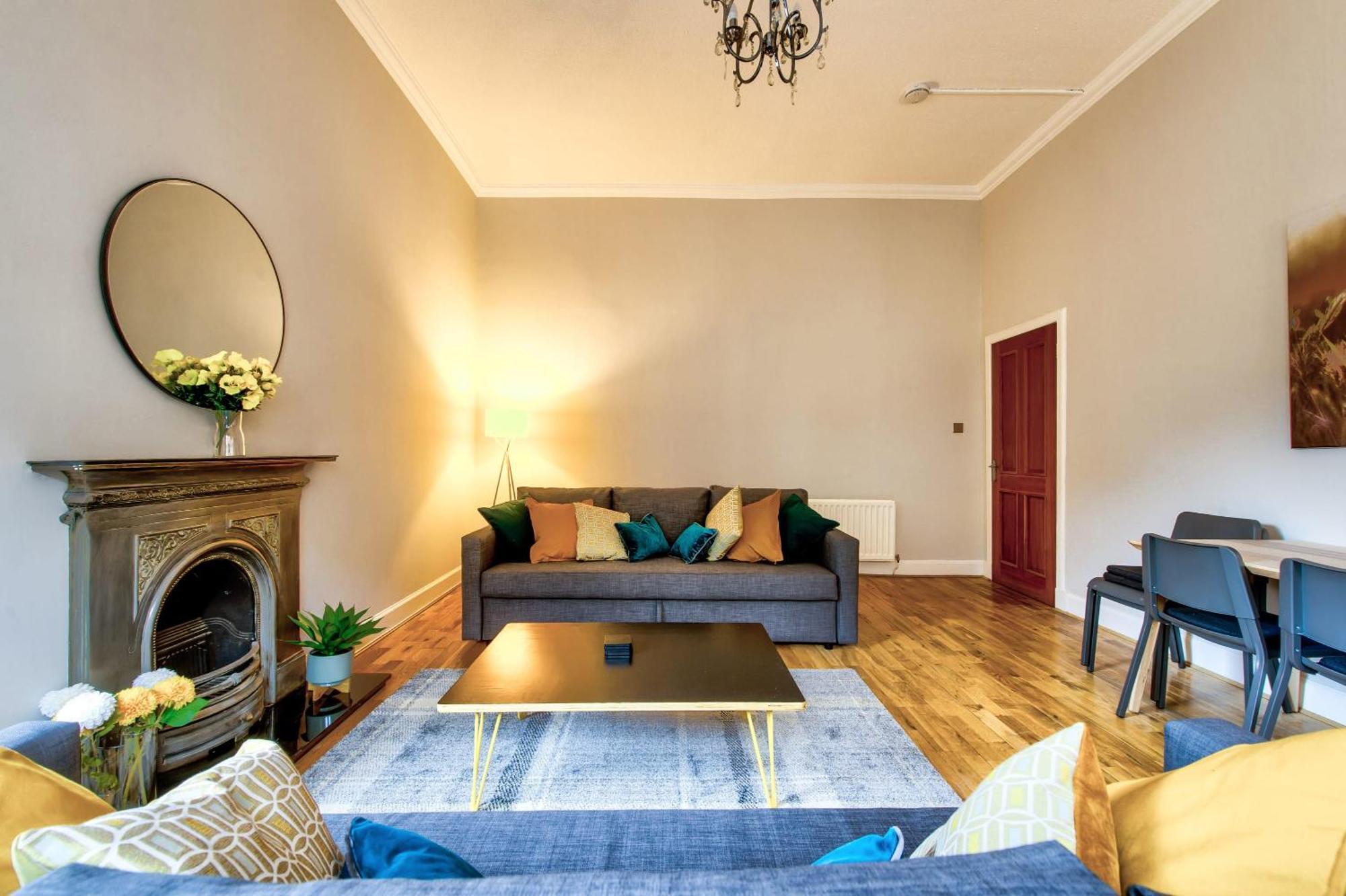 Stylish & Spacious 3 Bedroom Apt In Finnieston, West End Glasgow Eksteriør bilde